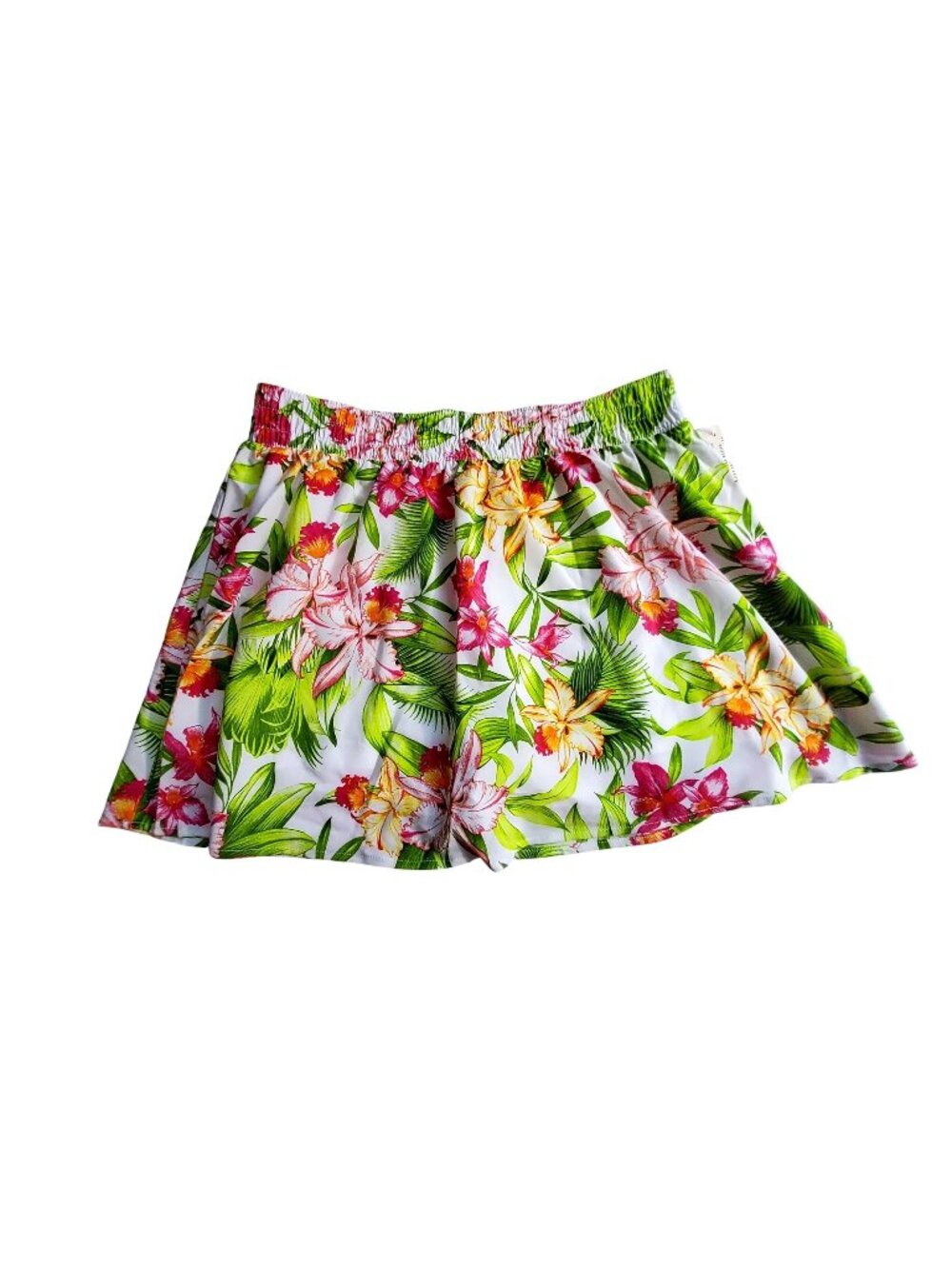 Tommy Bahama Womens Everyday Active  Floral White Pink Green Size L Lightweight